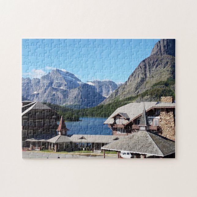 Puzzle Parc national des Glaciers Beaucoup de Glacier (Horizontal)