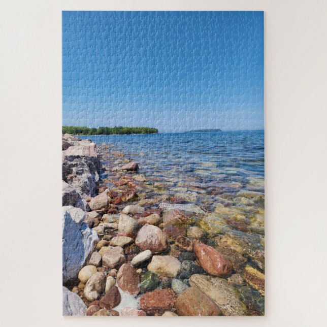 Puzzle Parc national des Pictured Rocks du lac Supérieur (Vertical)