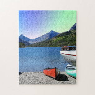 Puzzle Parc national du Glacier du lac Two Medicine Monta
