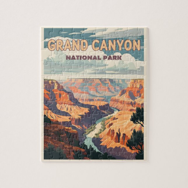 Puzzle Parc national du Grand Canyon - Une merveille natu (Vertical)