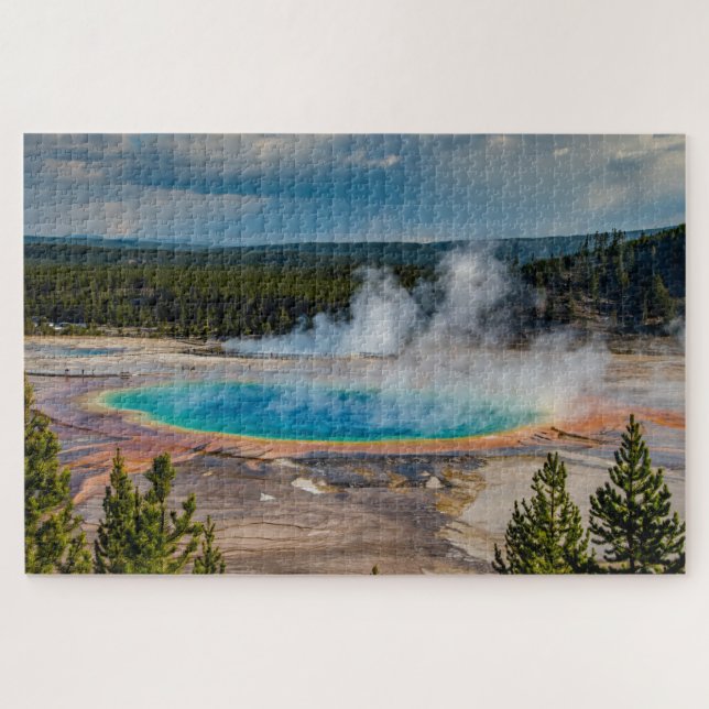 Puzzle Parc national du Grand Prismatic Yellowstone (Horizontal)
