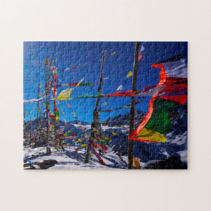 Puzzle Parc national du Népal Langtang.