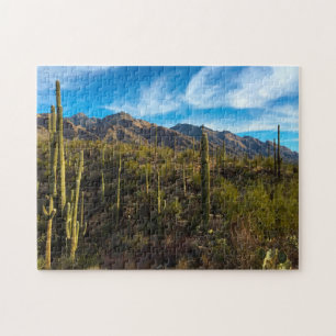 Puzzle Parc national du Saguaro Cactus Arizonia. Jigsaw P