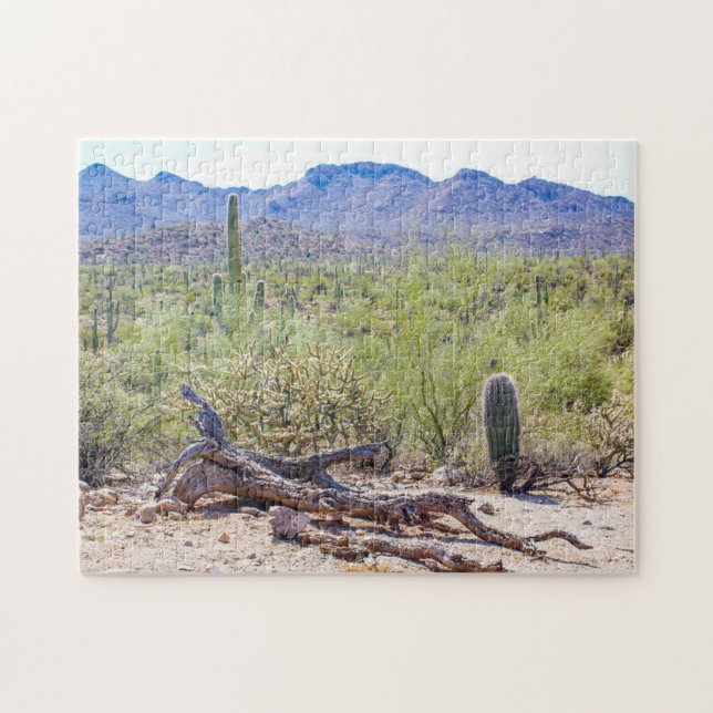 Puzzle Parc national du Saguaro Tucson Arizona Jigsaw Puz (Horizontal)