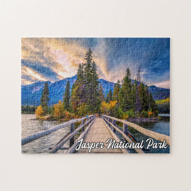 Puzzle Parc national Jasper, Alberta, Canada (Horizontal)