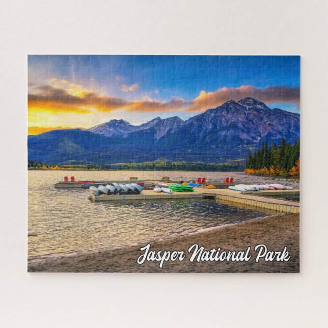 Puzzle Parc national Jasper, Alberta, Canada (Horizontal)