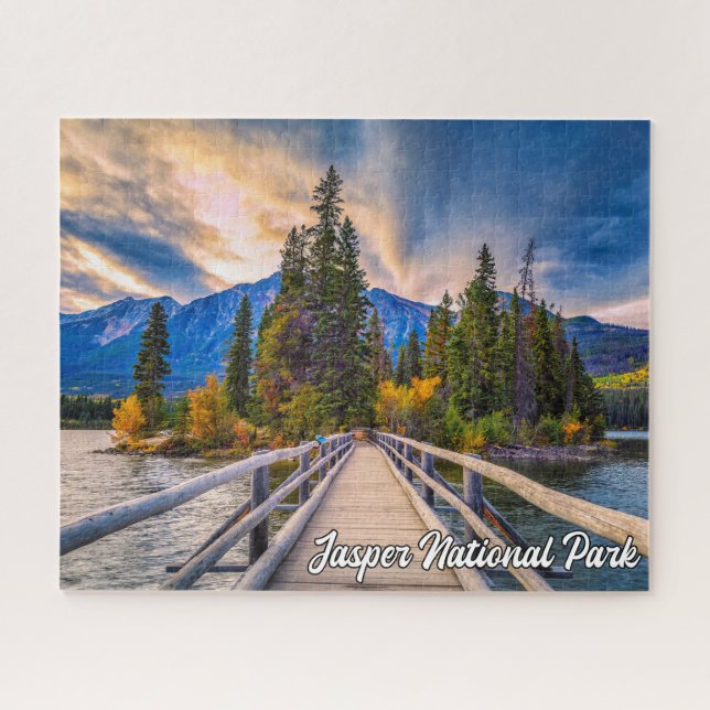 Puzzle Parc national Jasper, Alberta, Canada (Horizontal)