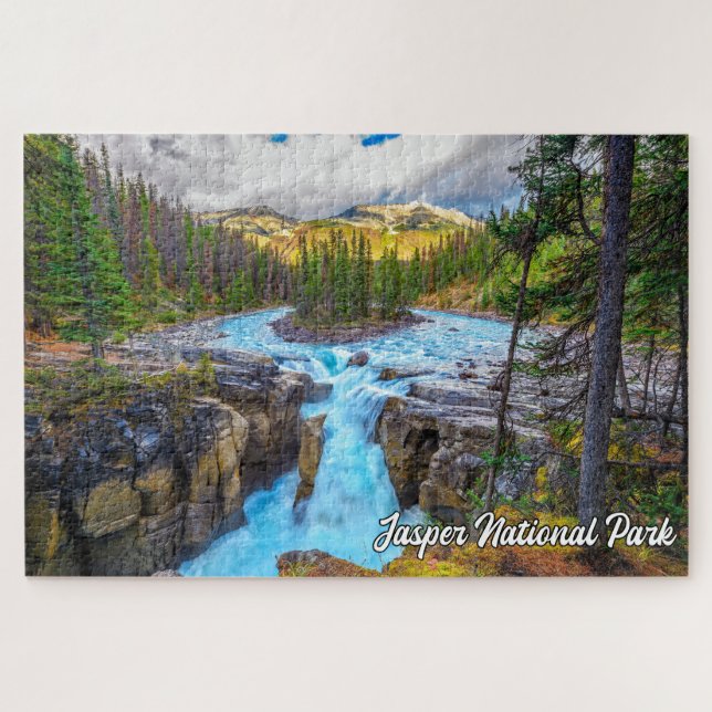 Puzzle Parc national Jasper, Alberta, Canada (Horizontal)
