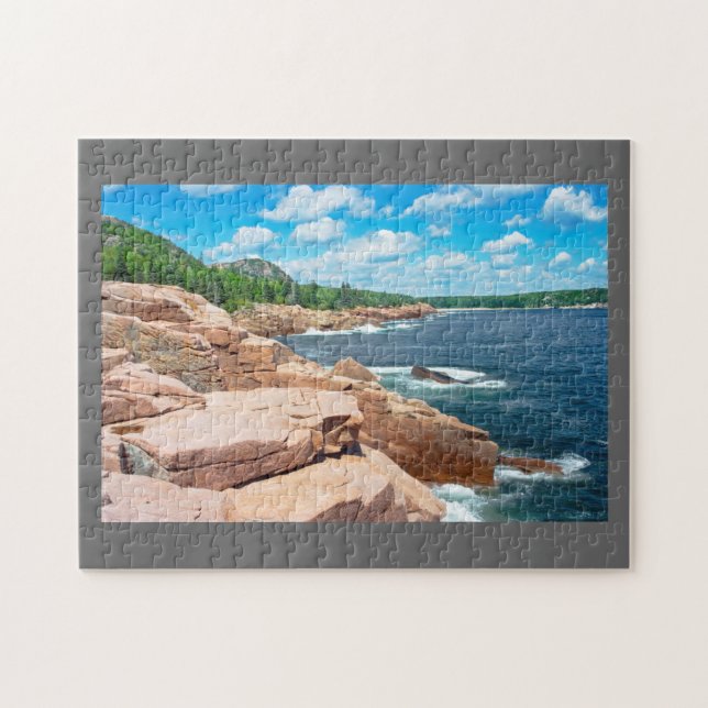 Puzzle Parc national Maine d'été d'Acadia rocheux de (Horizontal)