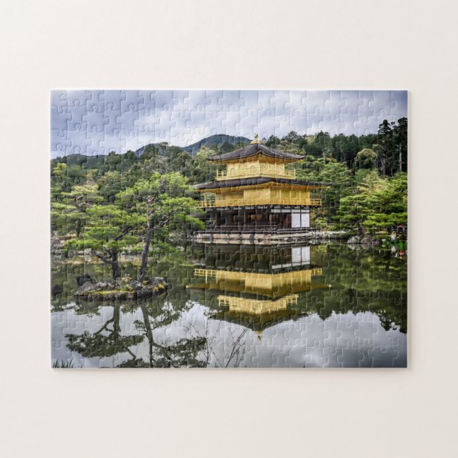Puzzle Parc national Pittoresque Jardin japonais Maison L (Horizontal)