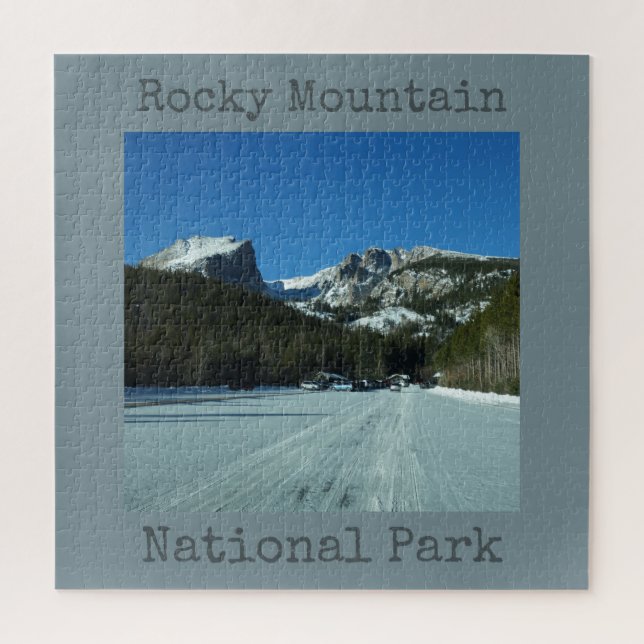 Puzzle Parc national Rocky Mountain Bear Lake Parking Jig (Vertical)