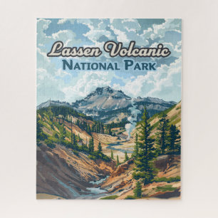 Puzzle Parc national volcanique de Lassen California Volc