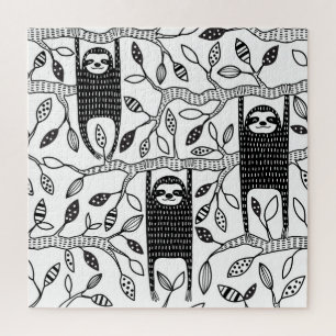 Puzzle Parcelles réfrigérées : Motif animal mignon.