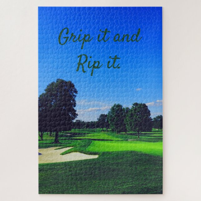 Puzzle Parcours de golf Grip it et Rip it (Vertical)