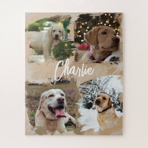 Puzzle Parcours Photo pour Amoureux de Chiens Souvenir à