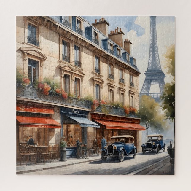 Puzzle Paris aquarelle (Vertical)