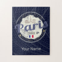 Paris Capitale France Tour Eiffel Souvenir Vintage