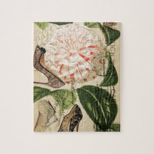 Puzzle Paris chausse l'art botanique français floral