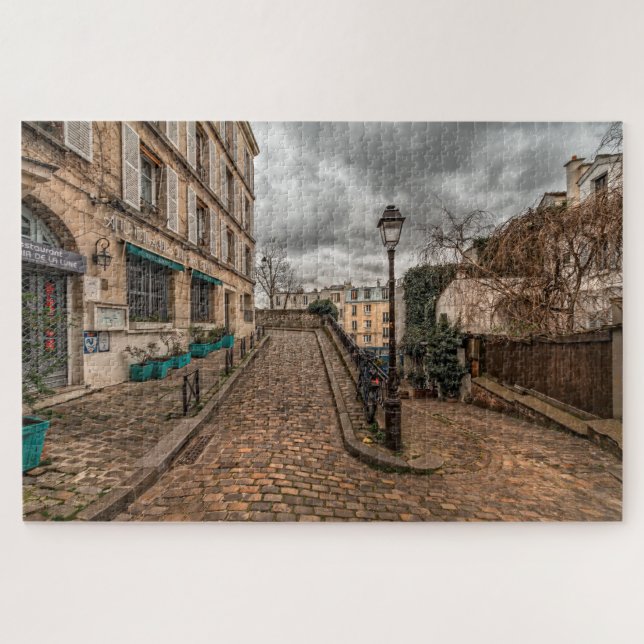 Puzzle Paris Street scene (Horizontal)