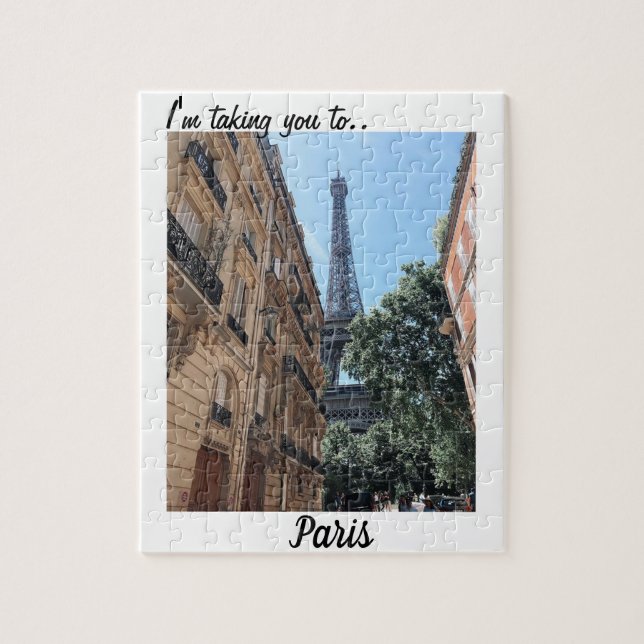 Puzzle Paris Trip Reveal (Vertical)
