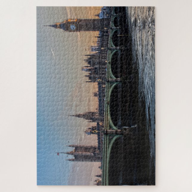 Puzzle Parlement de Londres et Big Ben d'Angleterre (Vertical)