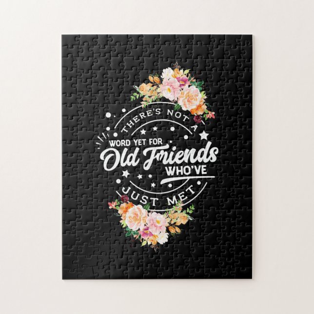 Puzzle Parler encore pour les amis anciens (Vertical)