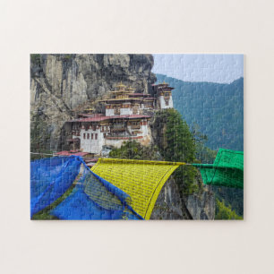 Puzzle Paro Taktsang : Le monastère du nid de tigre - Bho