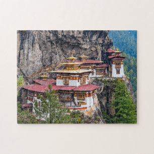 Puzzle Paro Taktsang : Le monastère du nid de tigre - Bho