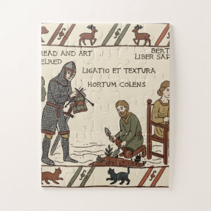 Puzzle parodie de la tapisserie de bayeux