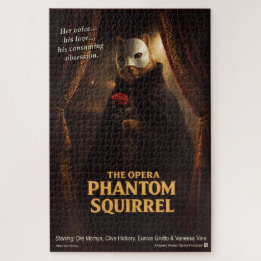 Puzzle Parodie de l'Opéra Fantôme Écureuil