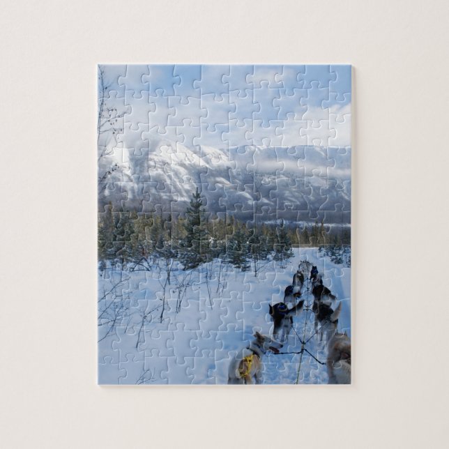 Puzzle ParrotSleds - paysage (Vertical)