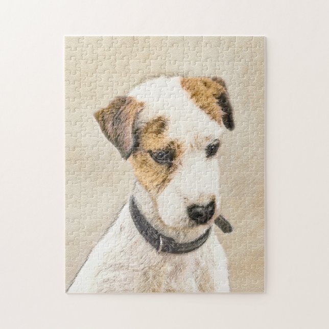 Puzzle Parson Jack Russell Terrier Peinture - Chien Art (Vertical)