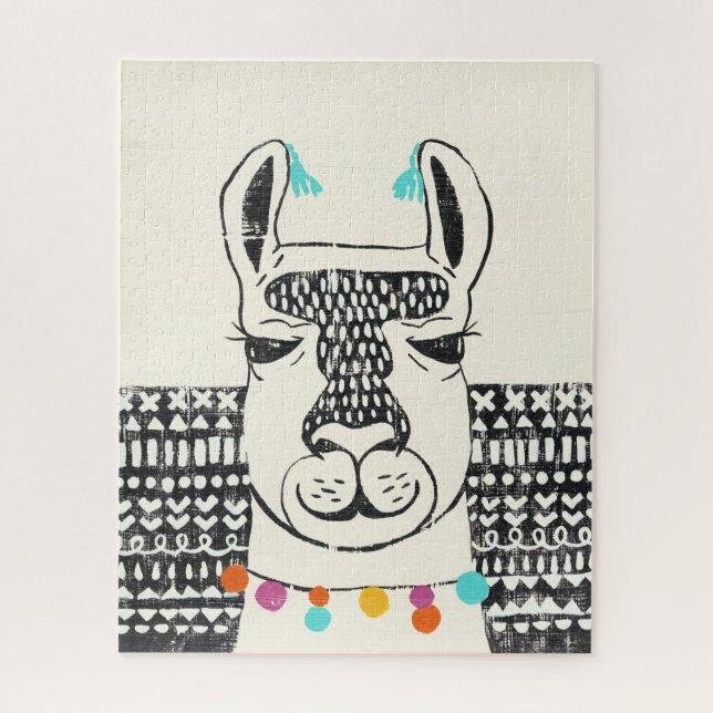 Puzzle Parti Llama - Portrait (Vertical)