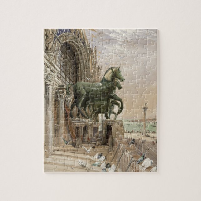 Puzzle Partie supérieure de la façade de l'église de St (Vertical)