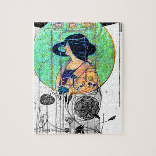 Puzzle Partie vue - partie imaginée par Charles R. (Vertical)