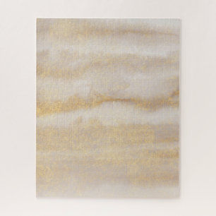 Puzzle Parties scintillant or chic Motif d'aquarelle viol