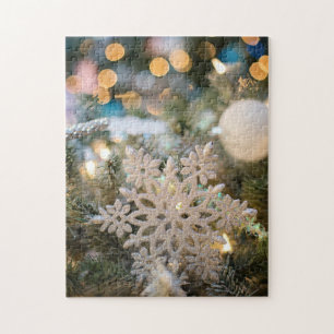 Puzzle Parties scintillant Snowflakes Ornements de Noël