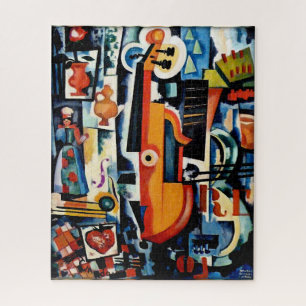 Puzzle Parto de Viola Bom Menage, Cubisme,