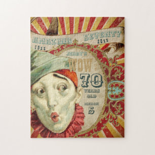 Puzzle Pas De Clown, C'Est Anniversaire Numéro Soixante-D