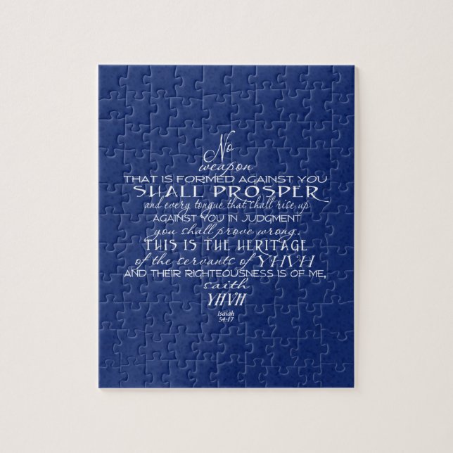 Puzzle Pas d'étoile d'arme de David Bleu (Vertical)