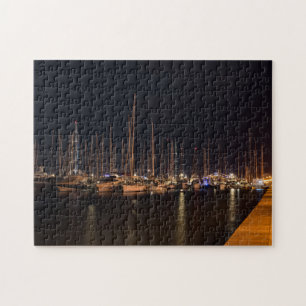Puzzle Paseo maritimo la nuit - Palma de Mallorca