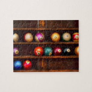 Puzzle Passe-temps - piscine - jouons les billards