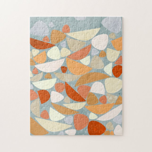 Puzzle Pastel Abstrait moderne (Vertical)