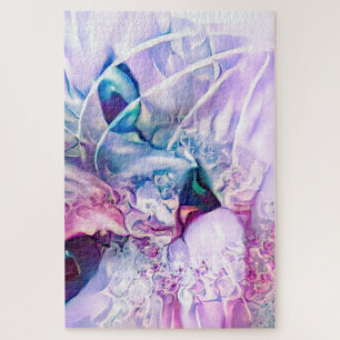 Puzzle Pastel Cat Dreamscape