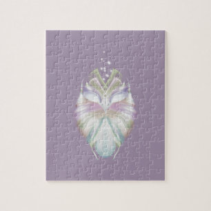 Puzzle Pastel Purple Oracle Owl