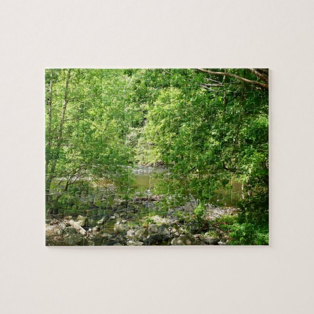 Puzzle Patapsco River View Maryland Nature Photographie (Horizontal)