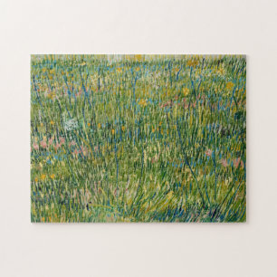 Puzzle Patch d'herbe Vincent van Gogh