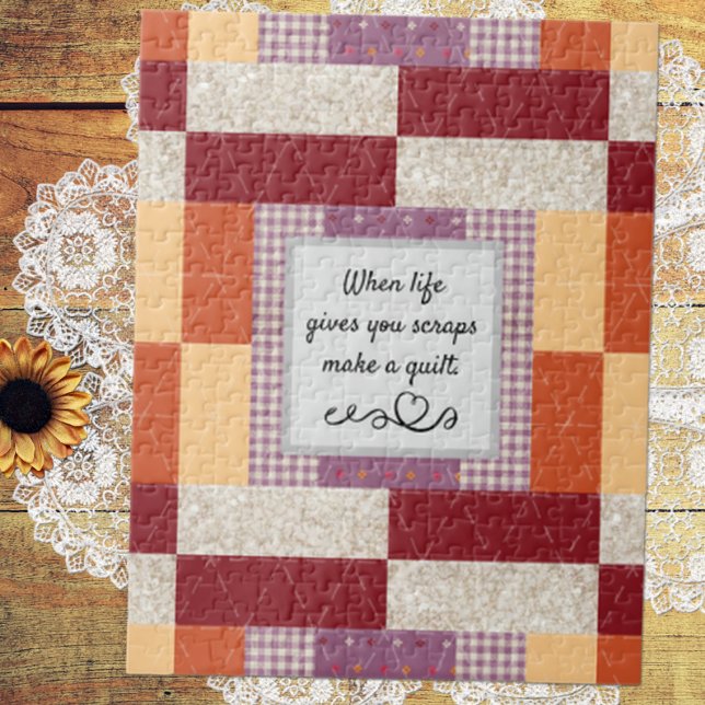 Puzzle Patchwork de boîte Crayon (Créateur téléchargé)