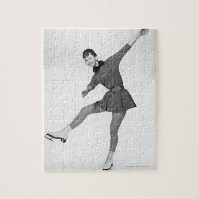 Puzzle Patinage artistique de femme (Vertical)