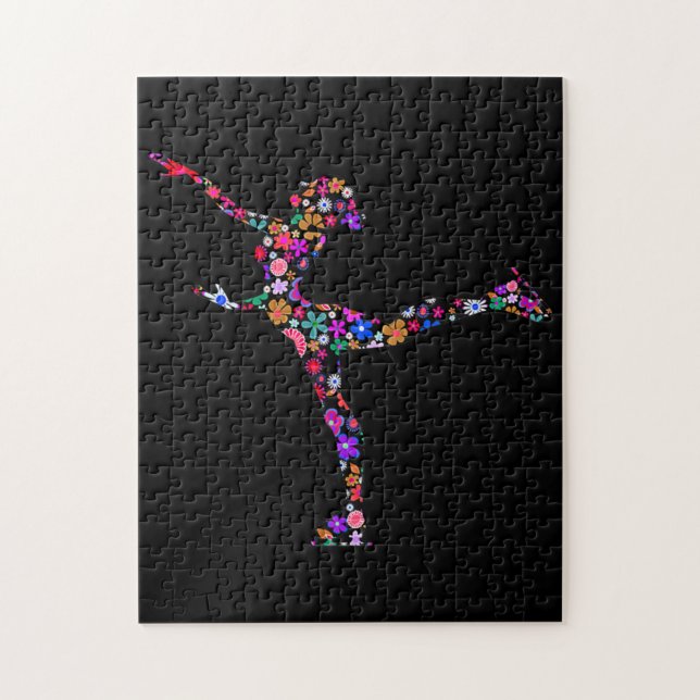 Puzzle patinage artistique filles et femmes patinage (Vertical)